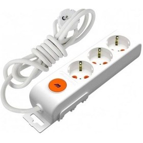 Resim Mutlusan Rı-tech 3lü 2mt Anahtartopraklı Grup Priz 001 175 320002 02 00 Diğer 