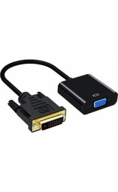 Resim Platoon DVI To VGA Aktif Dönüştürücü Kablo (Dvi-D Erkek - Vga) DVI VGA 