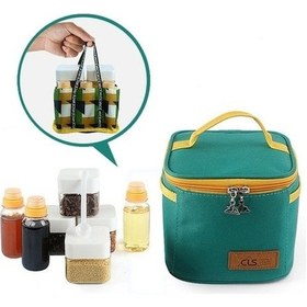 Resim Novahub Cls Dış Mekan Baharat Şişesi Seti, Taşınabilir Baharat Kavanoz, Barbekü Gereç Kombinasyonu, Çok Renkli Çok Renkli 