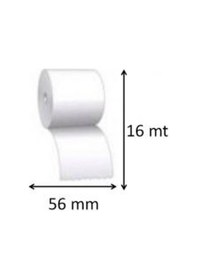 Resim Yazar Kasa Fişi 56 MM x 16 MT Termal / Pos Rulo 