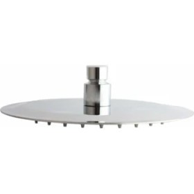 Resim Bauboss 20 cm. Paslanmaz Yuvarlak Ultra İnce Tepe Duş Başlığı 