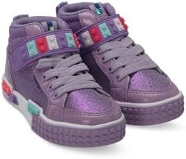 Resim Slazenger NORTH Kız Çocuk Cırt Cırtlı Mor Günlük Spor Ayakkabısı 