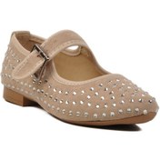 Resim Ayakmod 354159 Z Bej Kadın Taşlı Babet Bej 