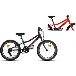 Resim Carraro Red Eagle Erkek Çocuk Bisikleti 230h 6 Vites V 20 Jant Kırmızı Siyah Çok Renkli 
