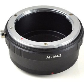 Resim Ayex Olympus Micro 4\u002F3 (M4\u002F3) İçin Nikon Lens Adaptörü 