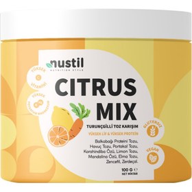 Resim Nustil citrus mix turunçgilli toz karışım 100g 