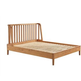 Resim Haussen Natural Elegance Meşe Karyola - 90x190 