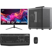 Resim TURBOX Tx7503 i5 12400 16GB DDR4 Ram 512GB M.2 NVMe SSD 27 inç Monitör Masaüstü Ofis Hazır Sistem 