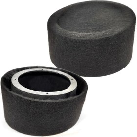 Resim Sunask 16 Cm Hoparlör Kabini Midrange Yükseltici Boş Kabin 2 Adet Takım Plastik 