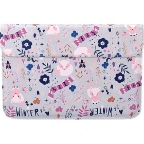 Resim Zsykd Pu + Naylon Dizüstü Bilgisayar Kol Çantası Laptop Çantası 13.3 Inç Dizüstü Bilgisayarlar (Tilki) Için (Yurt Dışından) 