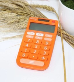Resim Hesap Makınası 8 Foksiyonlu F 3047 Turuncu Diğer 