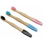 Resim Salute - Bambu Diş Fırçası Çocuk 3lü Set 