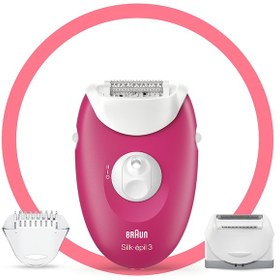 Resim Braun Silk Epil 3 3276 Smartlight 2'si 1 Arada Epilatör 