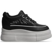 Resim MP Metroglam High-top 8.0 Kadın Bağcıklı Siyah Sneaker-siyah 36 Siyah 