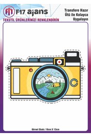 Resim F17 Ajans Ütü Ile Yapışan Tekstil Dtf Baskı Görseli 