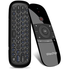 Resim Wechip W1S Kablosuz Klavye Uzaktan Kumanda Air Mouse SIFIR ÜRÜN - FATURALI