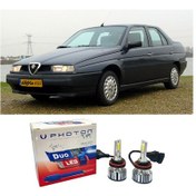 Resim Alfa Romeo 155 Led Xenon Uzun Far Ampulü H1 Duo Yeni Seri Beyaz 