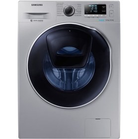Resim Samsung WD90K6B10OS-AH B 9 KG Yıkama + 6 KG Kurutma Çamaşır Makinesi Gümüş 