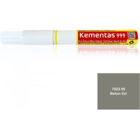 Resim Kementaş Tam Örtücü Rötuş Kalemleri 7023 05 Beton Gri Rötuş Kalemi 