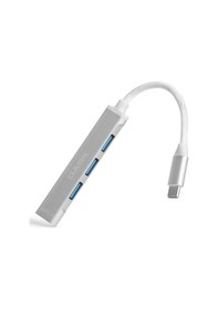 Resim Dark Connect Master X4 Dk Ac Usb310C 4Port Type C Beyaz Usb Çokl 