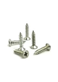 Resim Klips, Menteşe, Ayak, Ağaç, Sunta Vidası 2,2x9,5mm - Nikel 100 Adet 1 x 1.5 x 2 x 2.5 CM 