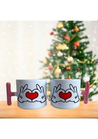 Resim Canım Kankam Porselen Fincan Takımı 003 Beyaz 