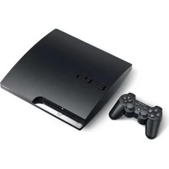 Resim Sony Playstation 3 Slim 320 GB Outlet +  2 Joistick  + Oyun 