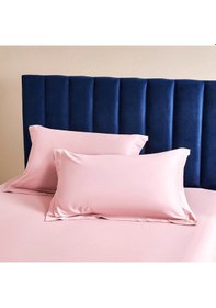 Resim Maki Home Volanlı Süs Dikişli Açık Pembe 2 Adet 50x70 Yastık Kılıfı Acık Pembe 