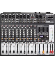 Resim Alfon WM-12PS | 12 Kanallı Power Mixer 2×500 W | Usb/sd Bluetooth 