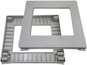 Resim Yeni Model Çeksür 6 Tekerlekli Frenli Buzdolabı Fırın Çamaşır Bulaşık Makinesi Beyaz Eşya Altlığı 