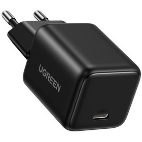 Resim Ugreen 20w Gan Hızlı Şarj Cihazı Type-c Qc Pd 1xusb-c, Siyah, 55553 