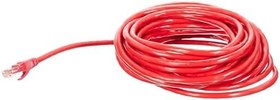 Resim S-link SL-CAT610RE 10m CAT6 Kablo, 100/1000 mbps, Kırmzı 