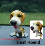 Resim Cloud011 Beagle Hareketli Baş Kulak Sallayan Araç İçi Dekorasyon Köpek Hediyesi 