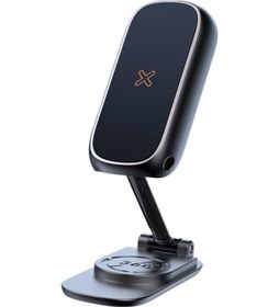 Resim Coofbe Ultra Güçlü Mıknatıslı 360 Döner Alüminyum Araç İçi Telefon Tutucu Masaüstü Telefon Tutucu Siyah 