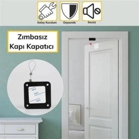 Resim Yangına Dayanıklı Sıva Üstü Tüm Kapılar Için Uygun Otomatik Kapanan Hızlı Otomatik Kapı Kapama 