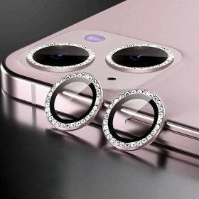 Resim Fogy Apple Iphone 14 Plus Uyumlu Swarovski Taşlı Kamera Lensi Koruma Camı 