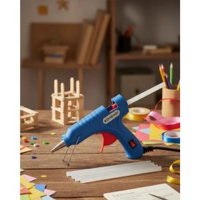 Resim Zero Land Drnds Ev ve El Işi Çalışmaları Için 20W Silikon Tabancası 7.5 mm Uyumlu 5 Adet Hediye Silikon 