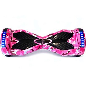 Resim Citymate Smart Balance Elektrikli Kaykay Hoverboard 8.5" - Hoverkart Set Akıllı Dengeli Ledli Bluetooth Hoparlörlü Pembe 