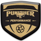 Resim Punısher 3d Damla 2 Li Oto Sticker Logo 05 