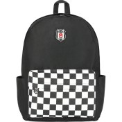Resim Beşiktaş Dama Cep Desenli Sırt Çantası 