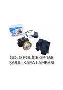 Resim Gp-168 Gold-Police Pilli Kafa Feneri 