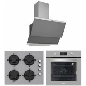 Resim Silverline BO6502S02 - CS5335S01 - 3420 Classy Cam Ankastre Set 