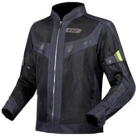 Resim Ls2 Blade Aır Motosiklet Montu Mavi - Neon Sarı 