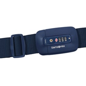 Resim Samsonite Lacivert Ta Revolution TSA Kilitli Valiz Kemeri 