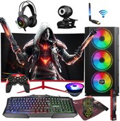Resim Zeiron AMX70 Amd Ryzen 5-3600 16 GB 1 TB 240 GB RX550 27" Masaüstü Oyuncu Bilgisayarı 