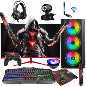 Resim Zeiron AMX70 Amd Ryzen 5-3600 16 GB 1 TB 240 GB RX550 27" Masaüstü Oyuncu Bilgisayarı 
