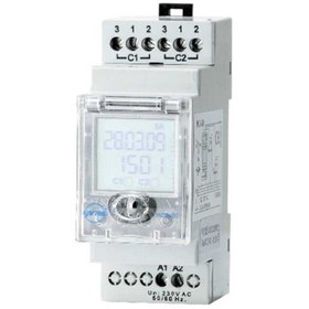 Resim ENTES M1399 MCB-50T 32 Program Tek Kontaklı 230VAC DIN II Zaman Saati 