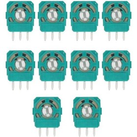 Resim 10'lu Paket 3d Analog Joystick Potansiyometre Yedek Uyumlu Ps5 Kontrol Cihazı-c D521 Newway 