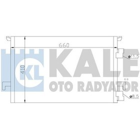 Resim KALE 388900 Kondenser (Opel: Signum Vectra C) 1850077 (WE832254) 