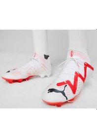 Resim Puma Future Ultimate Fg/ag Erkek Çim Zemin Kramponu 10735501 Beyaz P-113 001 